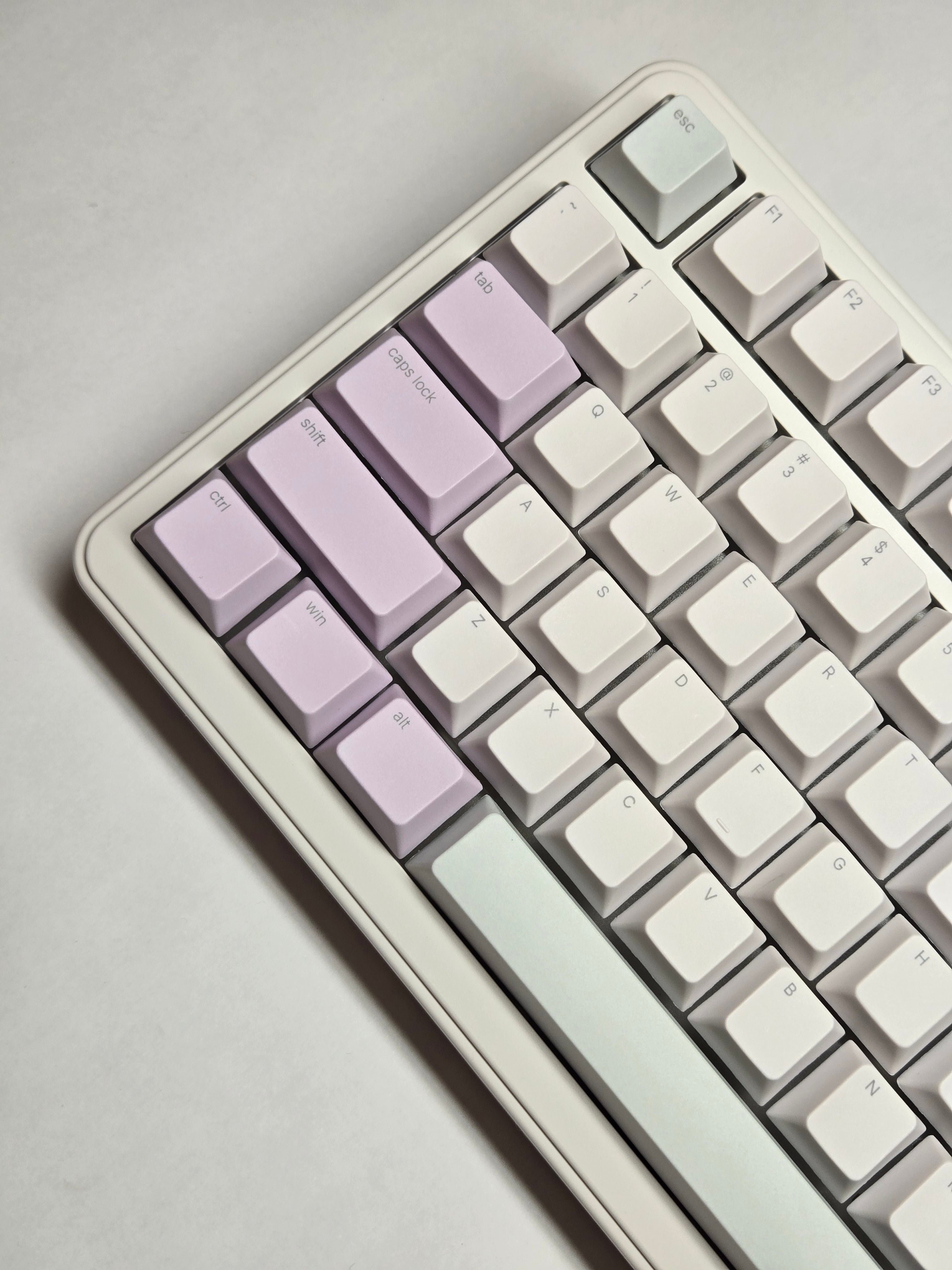 Matcha + Ube Keycap Set