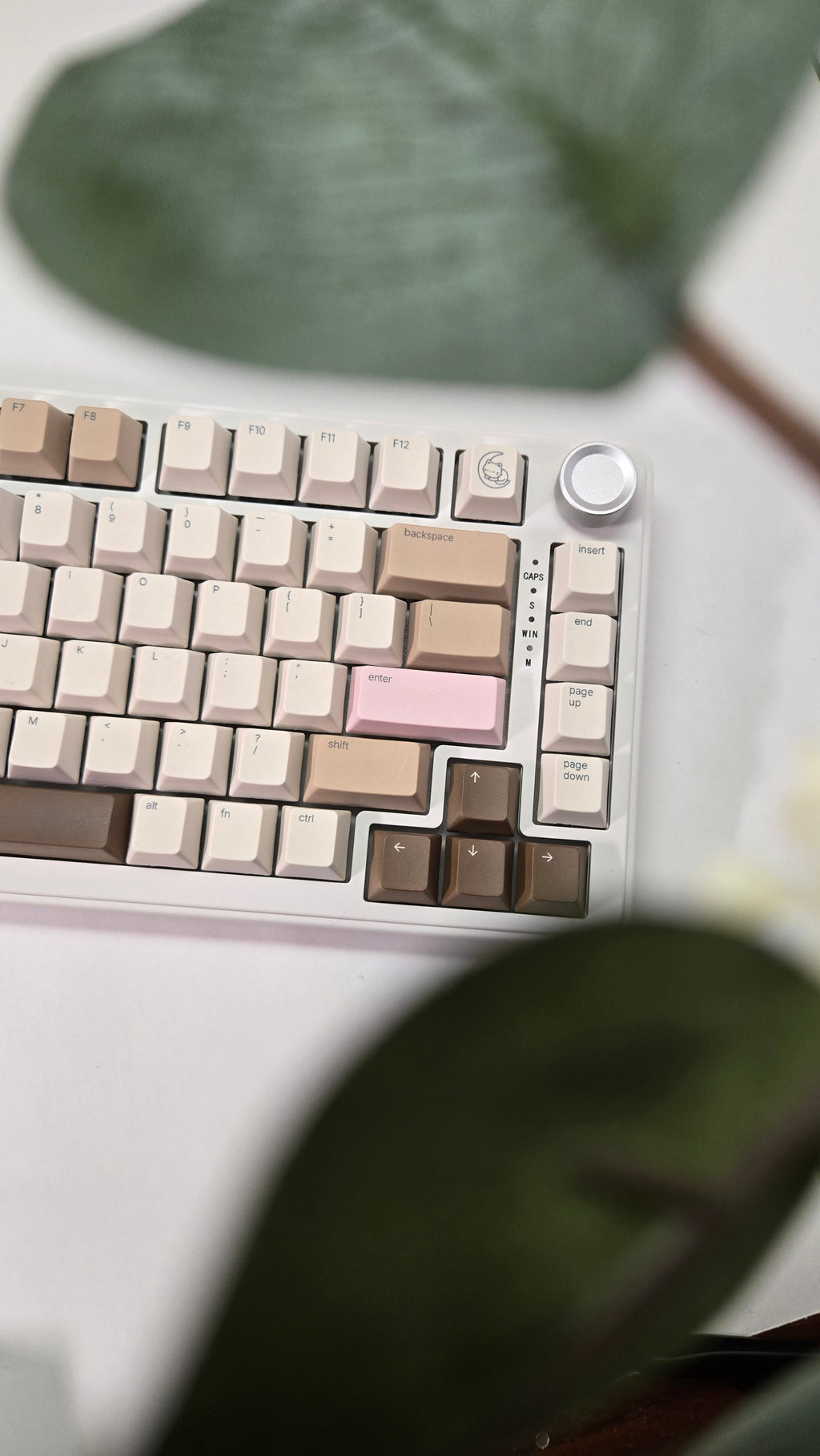 Coffee & Cream Keycap Set