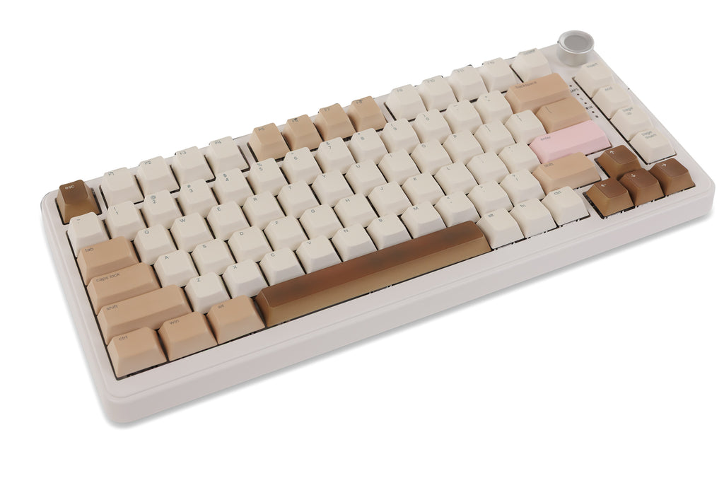 Coffee & Cream Keycap Set