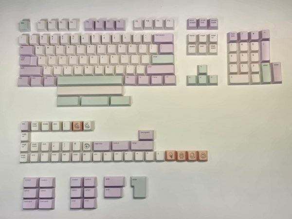 Matcha + Ube Keycap Set