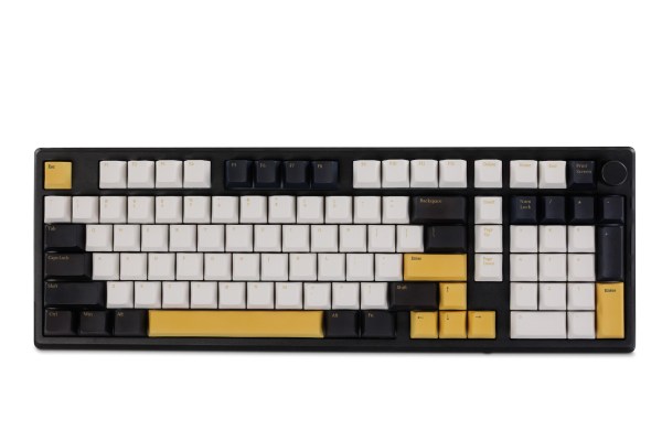 tuxedo gold keycap set