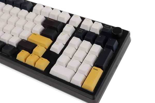 tuxedo gold keycap set